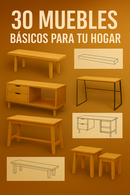 🛠️ Construí 30 muebles que podés vender hoy mismo y generá ingresos desde tu casa
